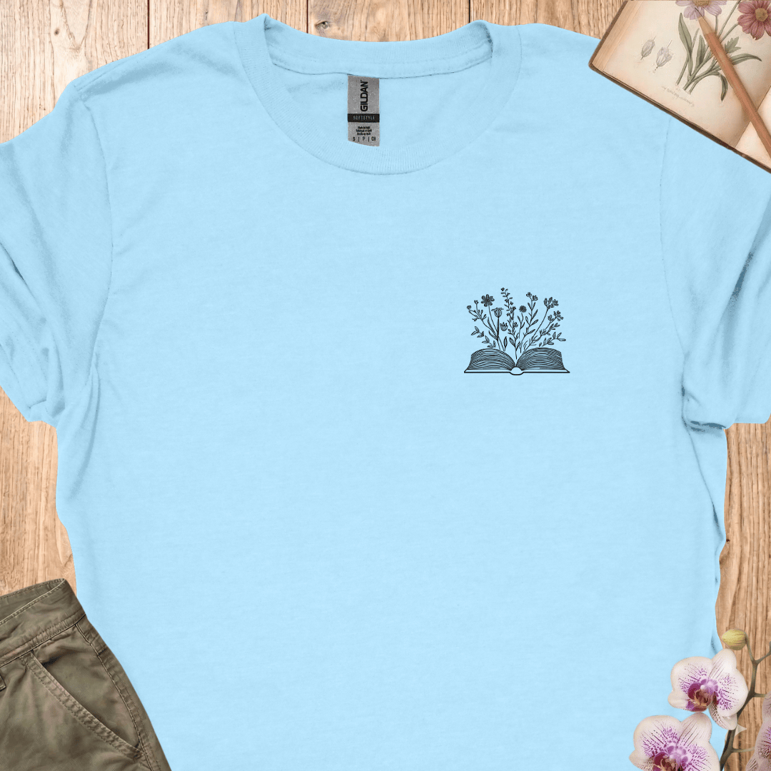 Book of Flowers - Black - Small - Upscaled