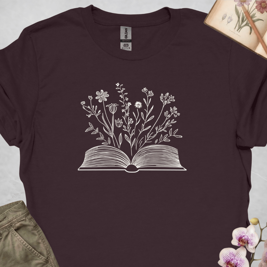Book of Flowers - White - Upscaled