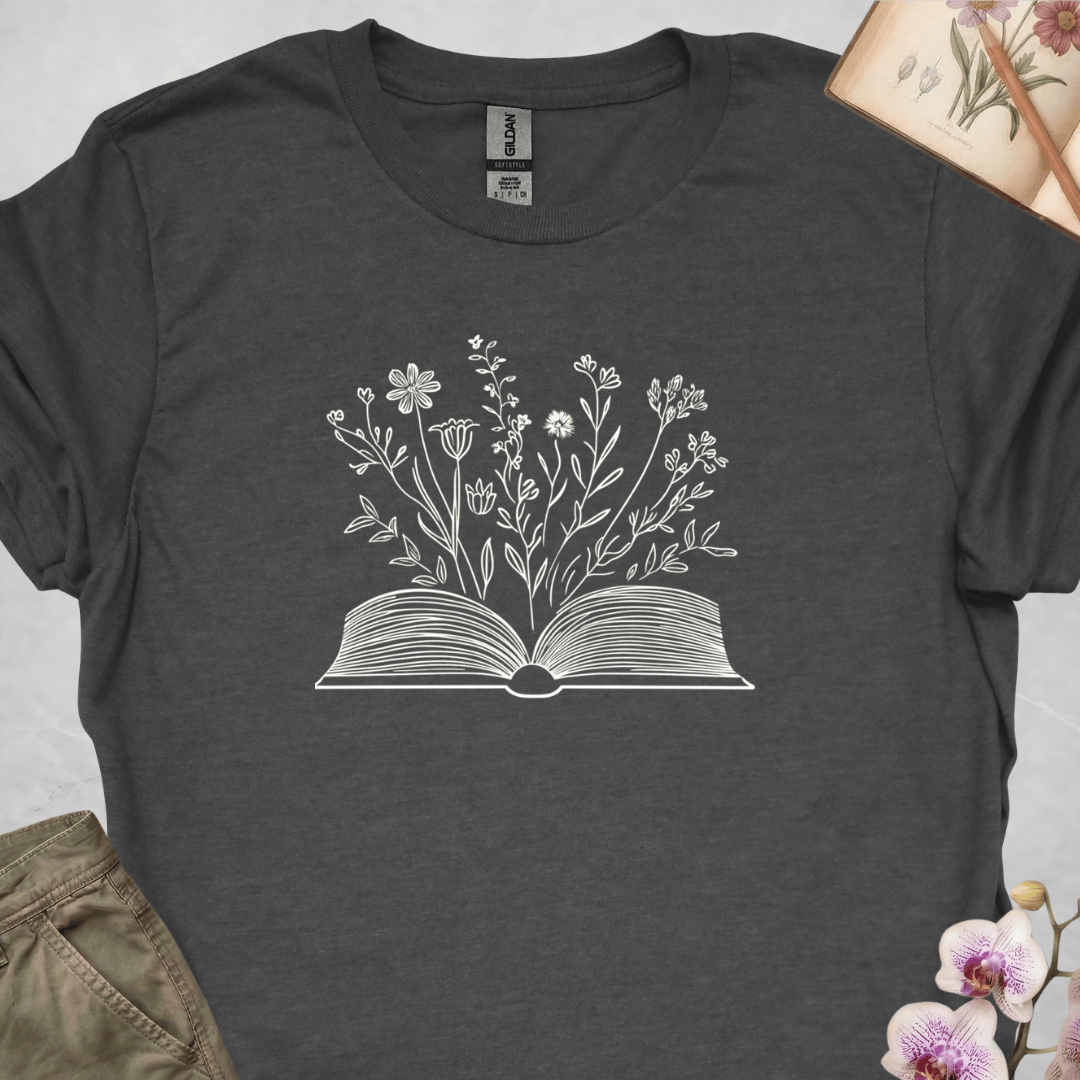 Book of Flowers - White - Upscaled