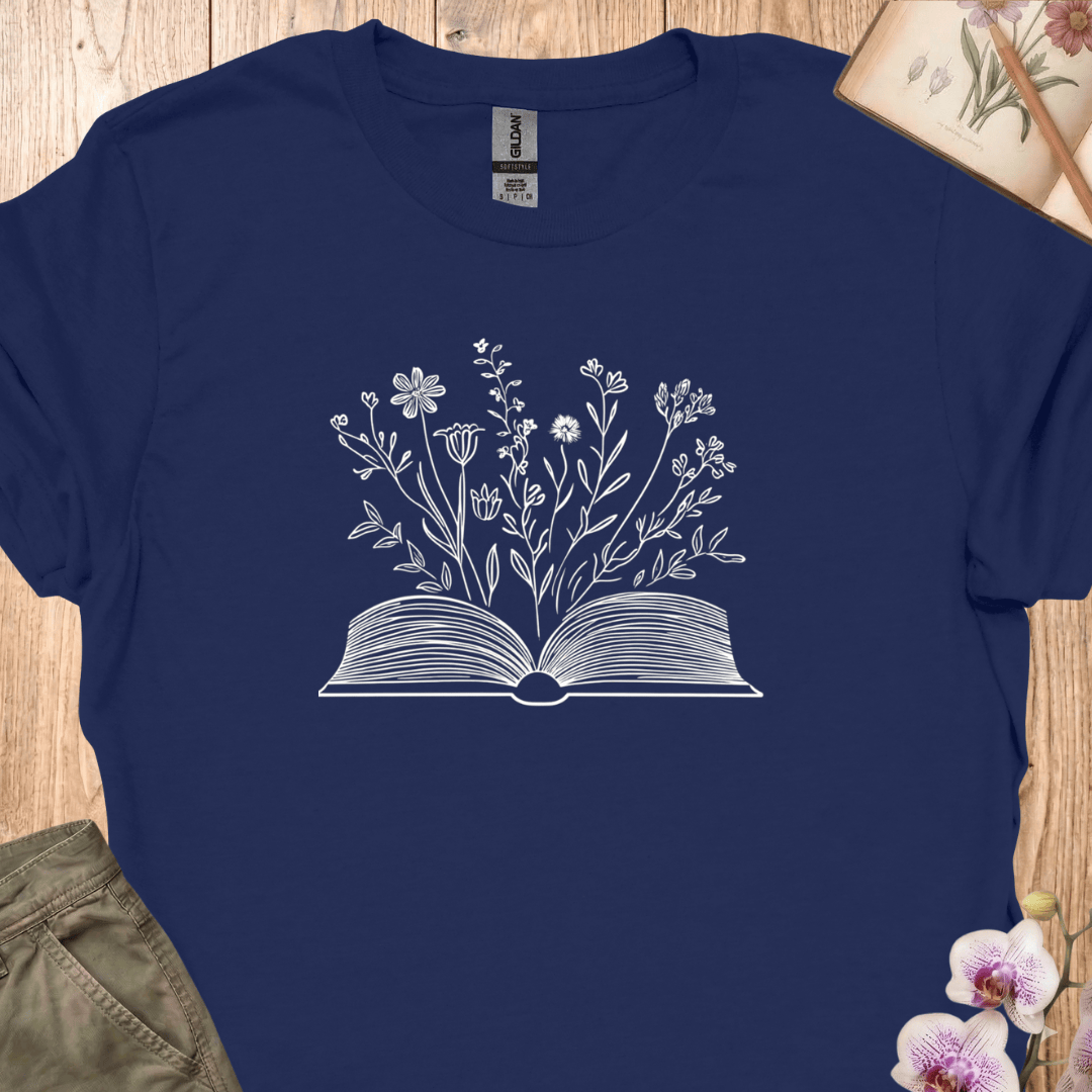 Book of Flowers - White - Upscaled