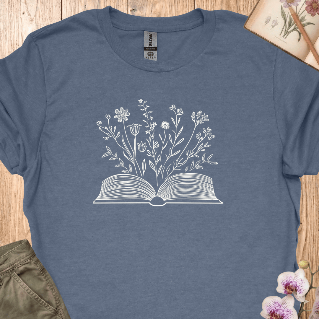 Book of Flowers - White - Upscaled