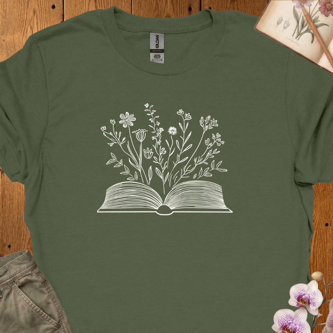 Book of Flowers - White - Upscaled