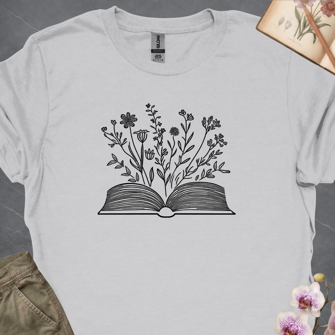 Book of Flowers - Black - Upscaled