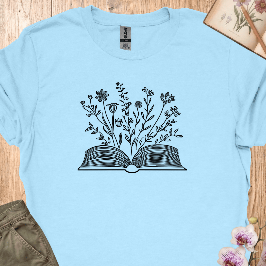 Book of Flowers - Black - Upscaled