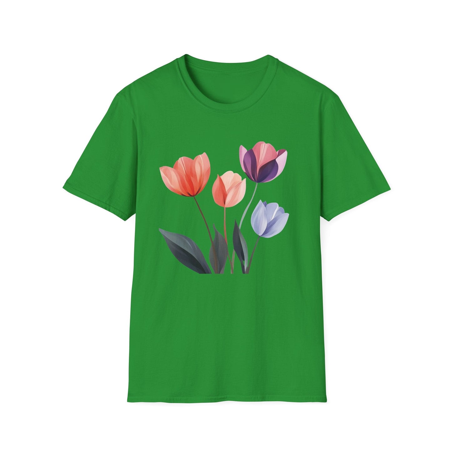 Tulips in Different Colors  – T-shirt