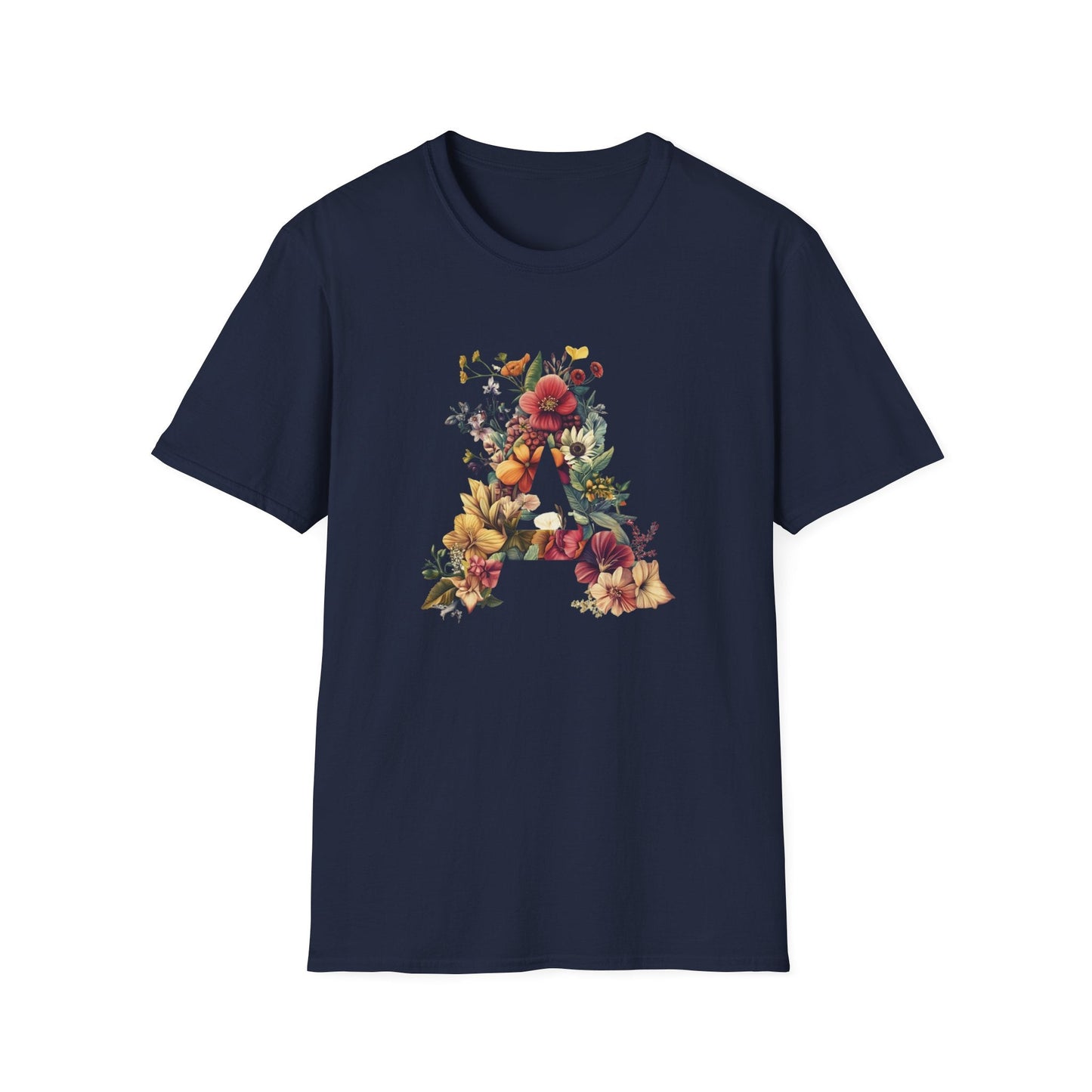 Flowers in Letter A  – T-shirt