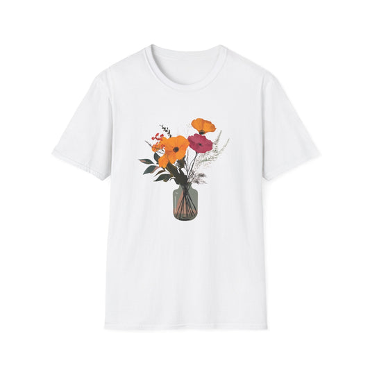 Vase of flowers – T-shirt