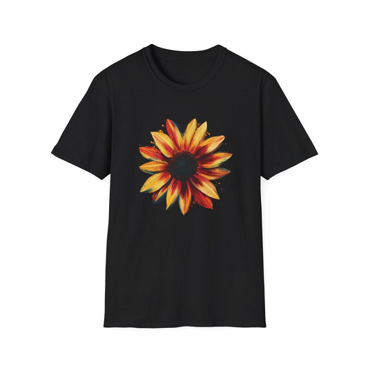 Acrylic Sunflower  – T-shirt