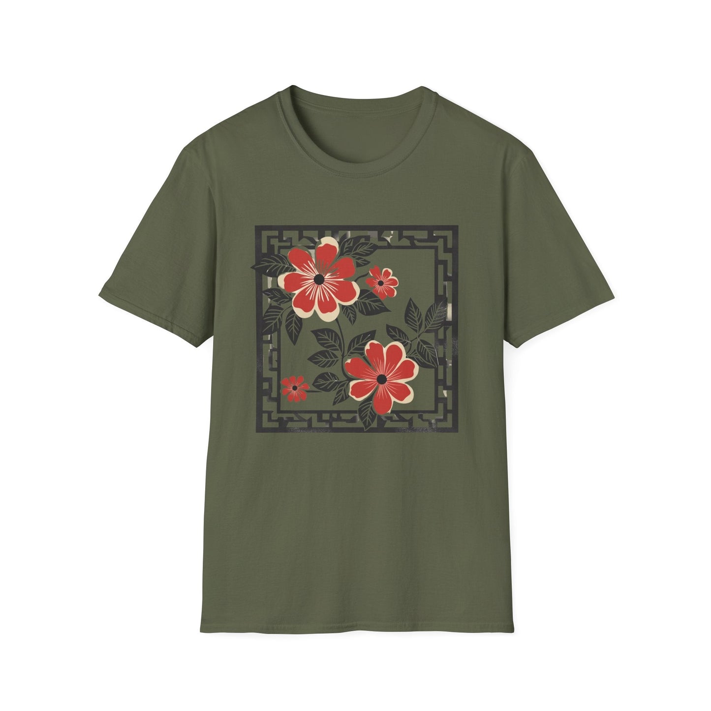 Flower Frame  – T-shirt