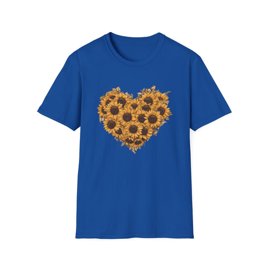 Heart Sunflowers  – T-shirt