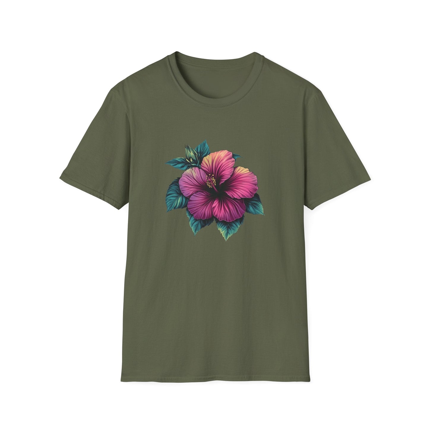 Purple Hibiscus – Gumamela  – T-shirt