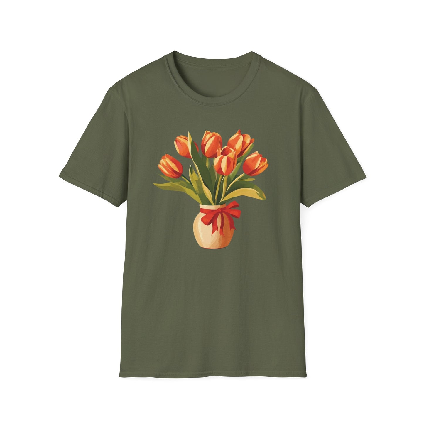 Vase of Tulips  – T-shirt