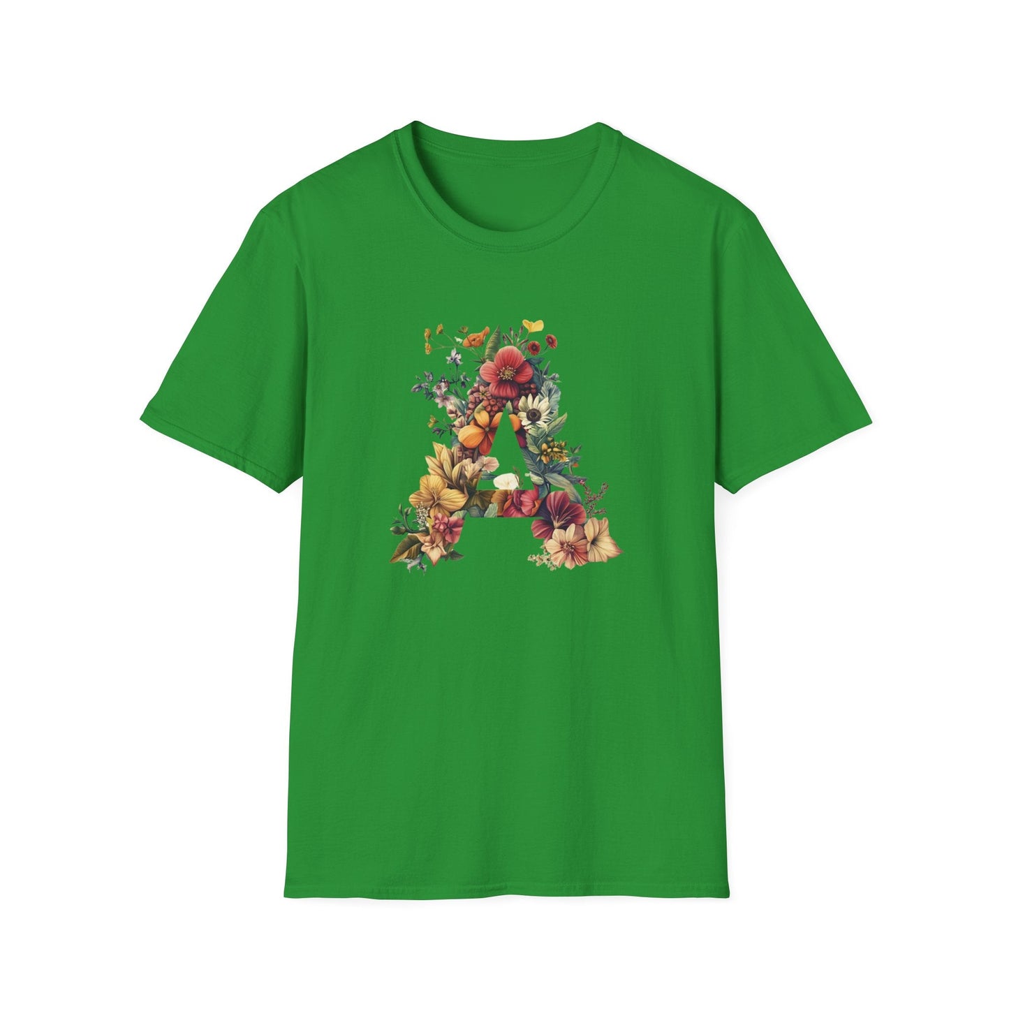Flowers in Letter A  – T-shirt