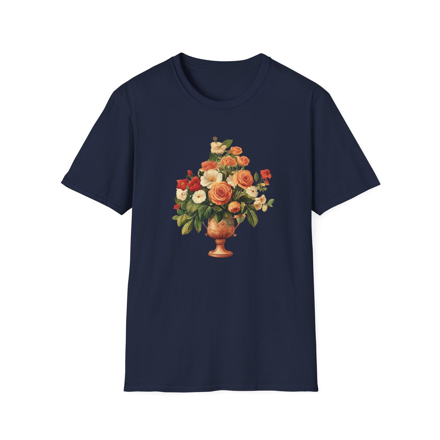 Vintage Vase of Flowers  – T-shirt