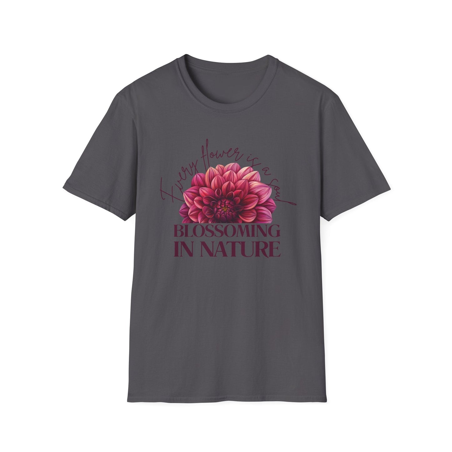 Dahlia Blossoming in Nature  – T-shirt