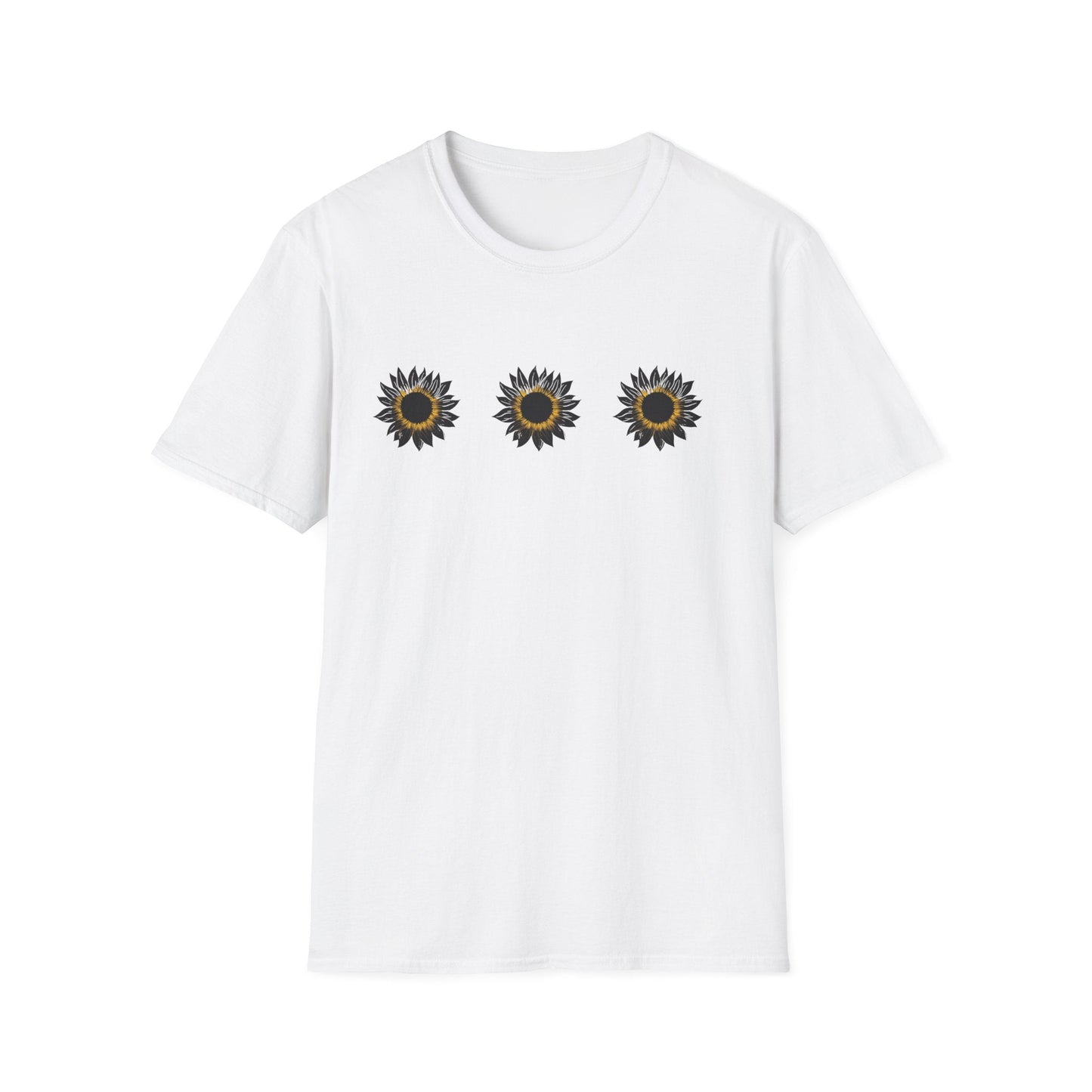 Triple Sunflower  – T-shirt