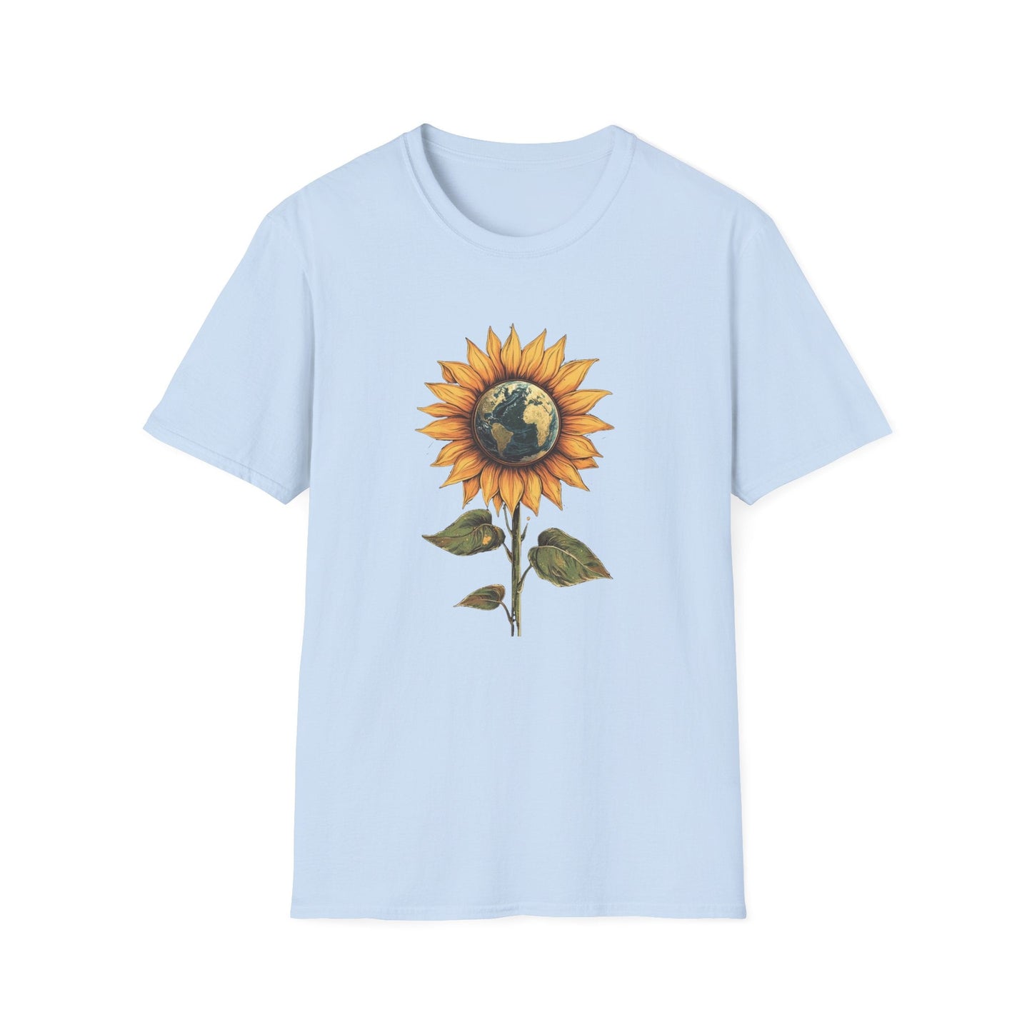 Earth is Better with Sunflowers – T-shirt