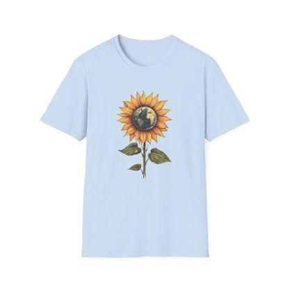 Earth is Better with Sunflowers – T-shirt