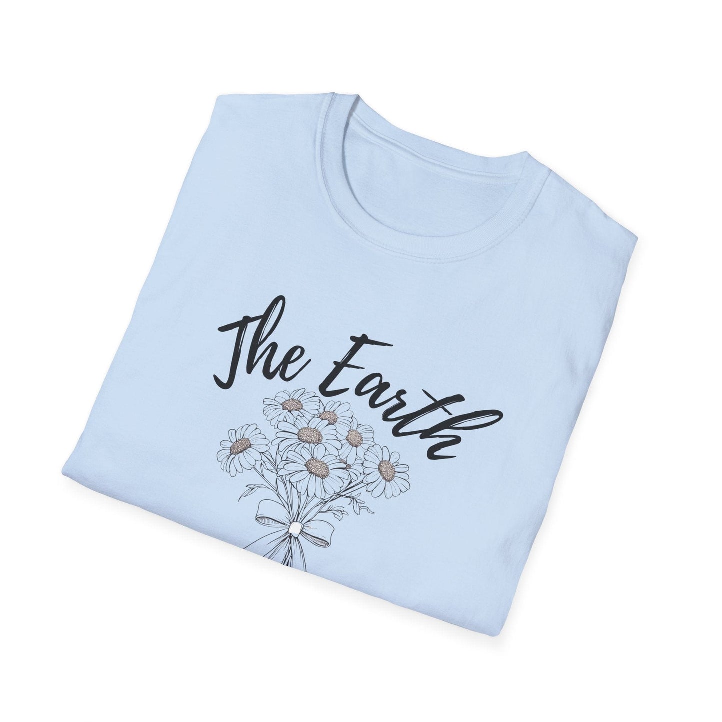 The Earth Laughs in Flowers  – Black – T-shirt