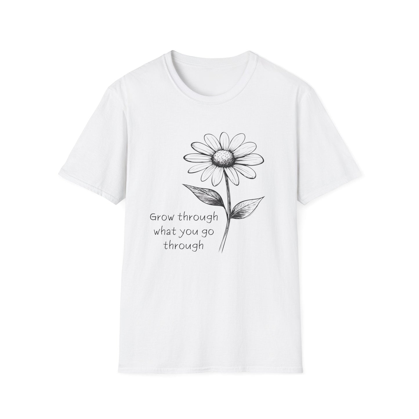 Single Daisy w/ Quote  – T-shirt