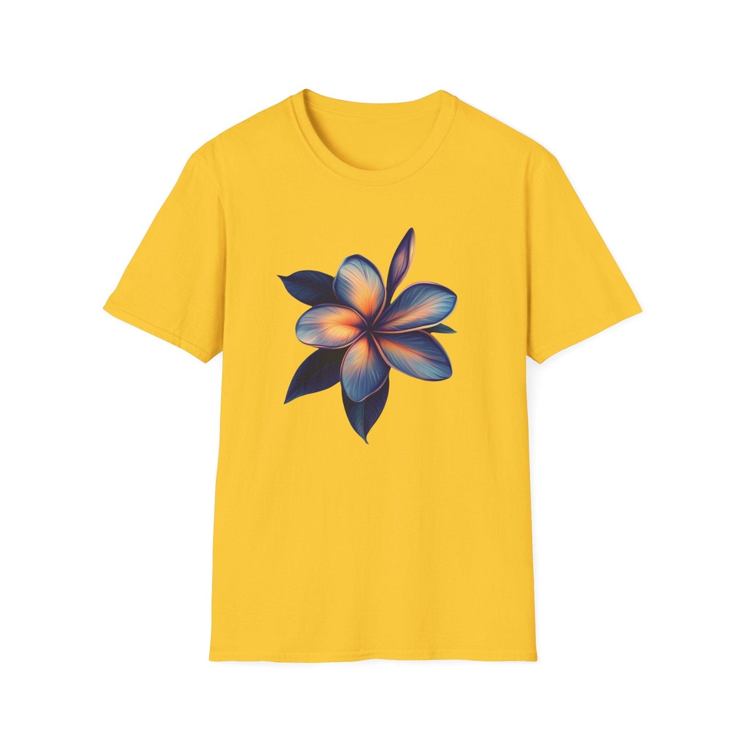 Blue Plumeria – T-shirt