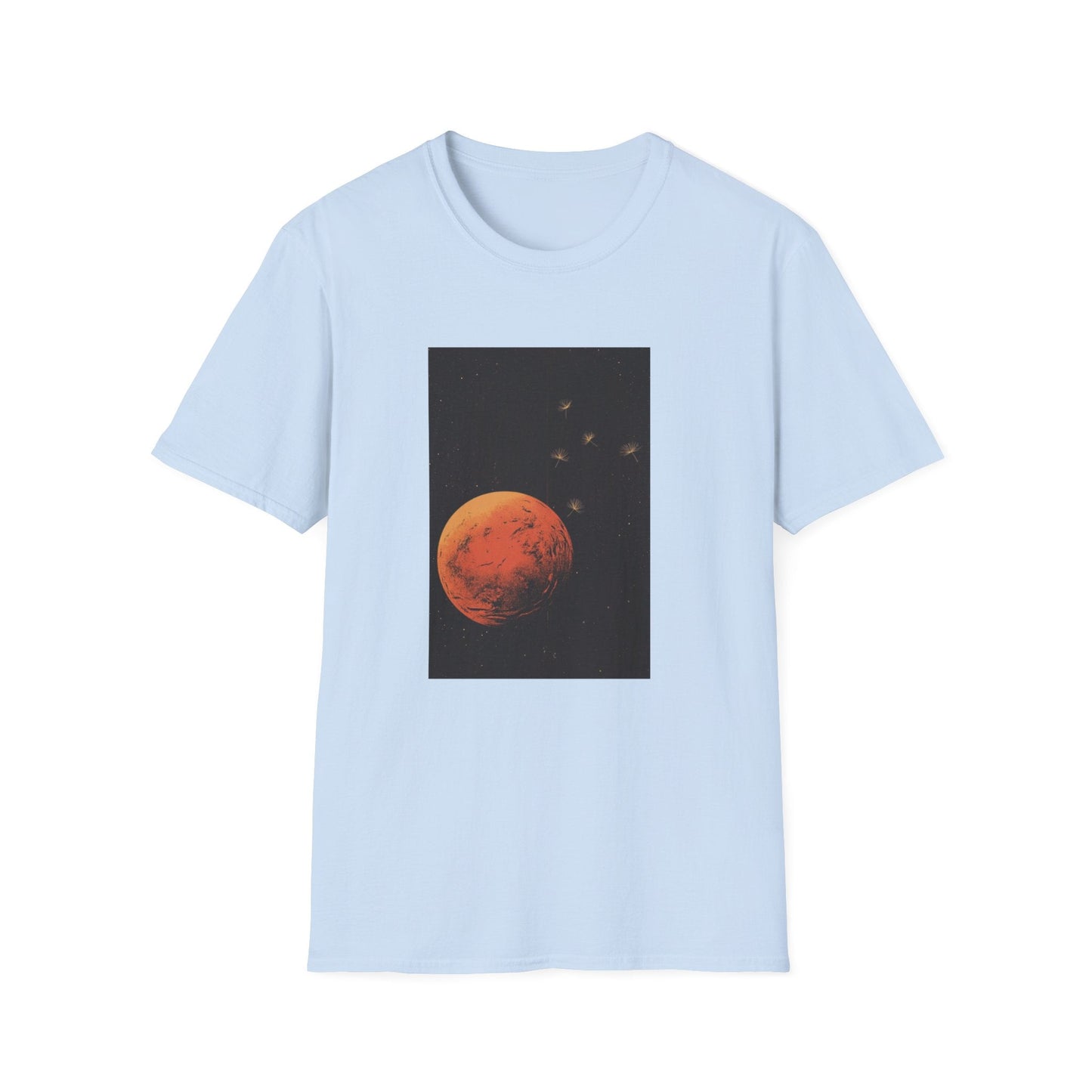 Dandelion Pappi Escaping – Terraforming of Mars  – T-shirt