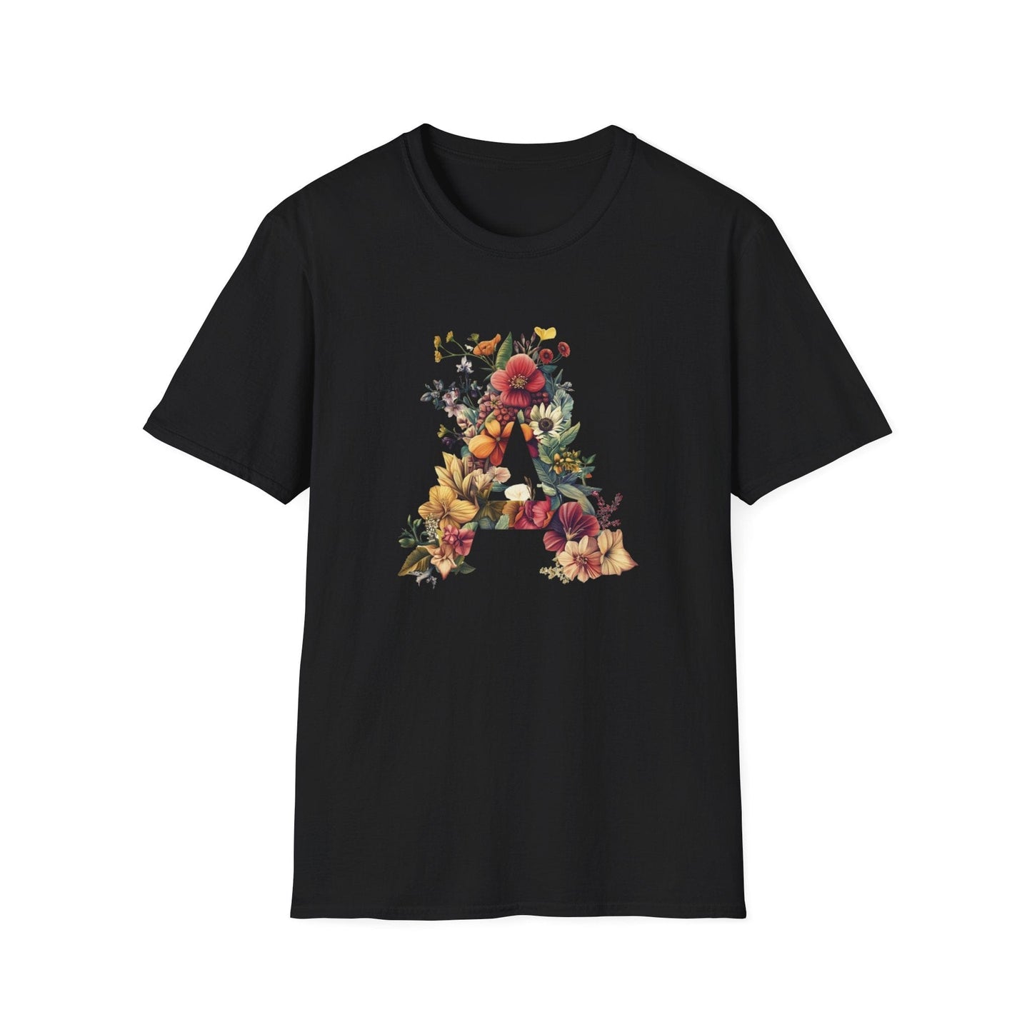 Flowers in Letter A  – T-shirt