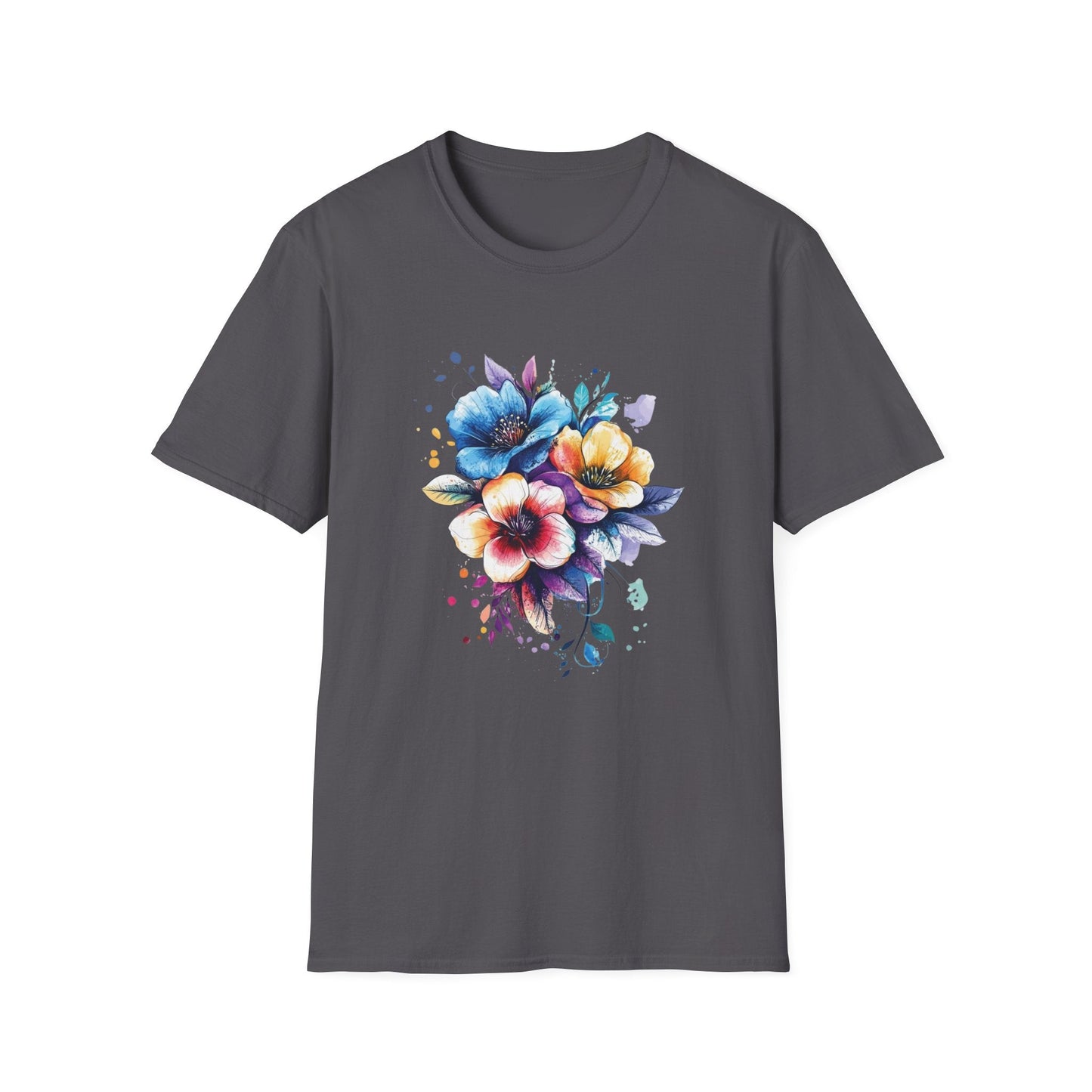 Watercolour Flowers – T-shirt