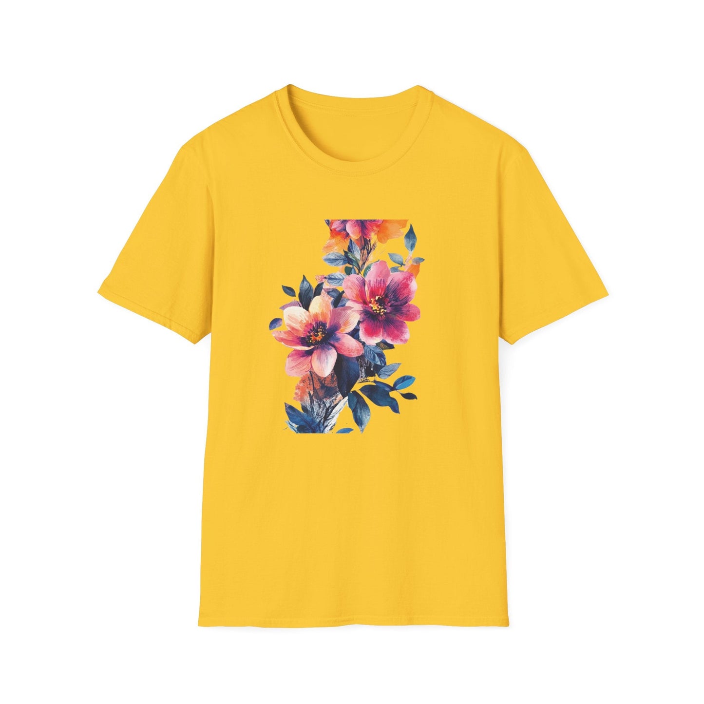 Water Color Flowers  – T-shirt