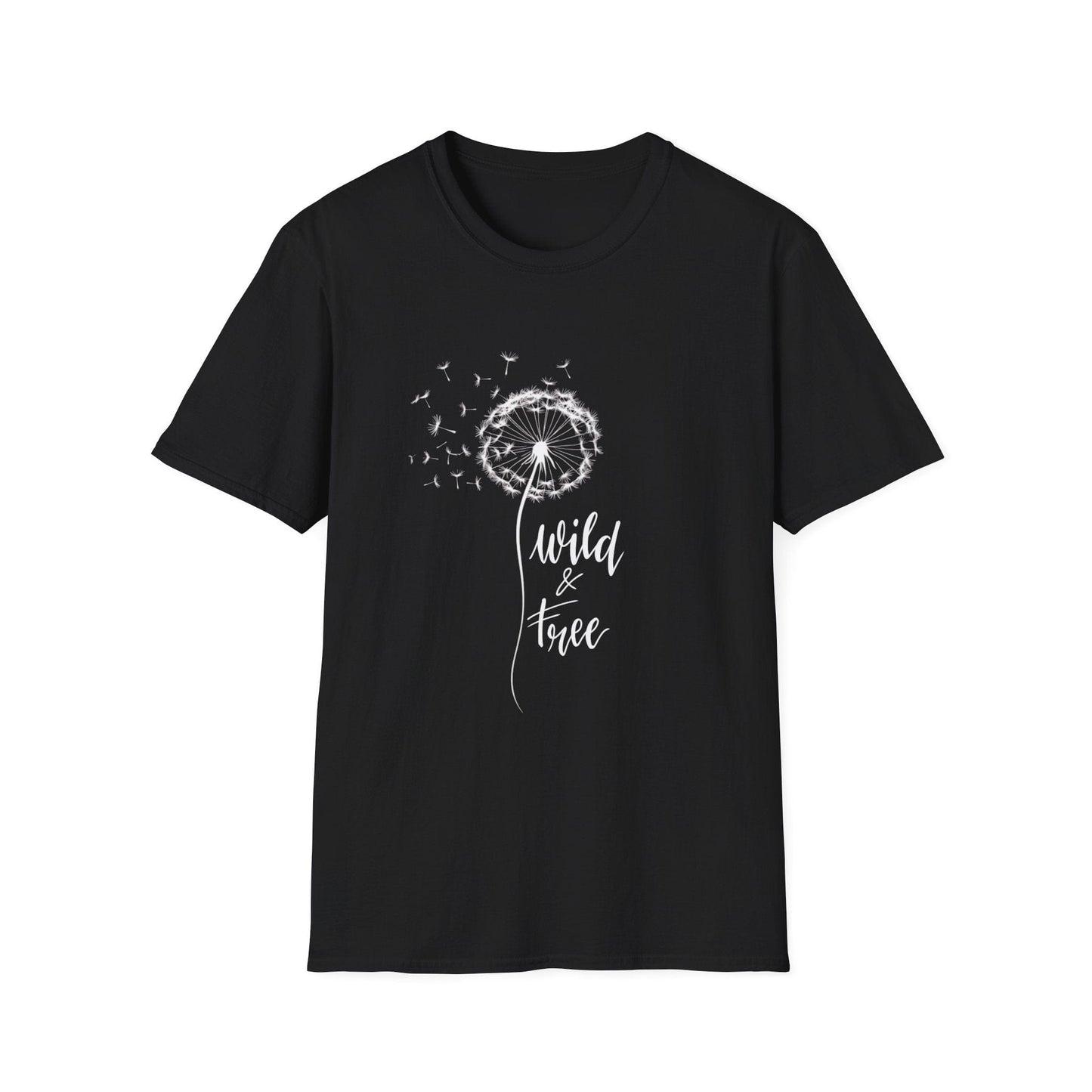 Wild and Free Dandelion  – T-shirt