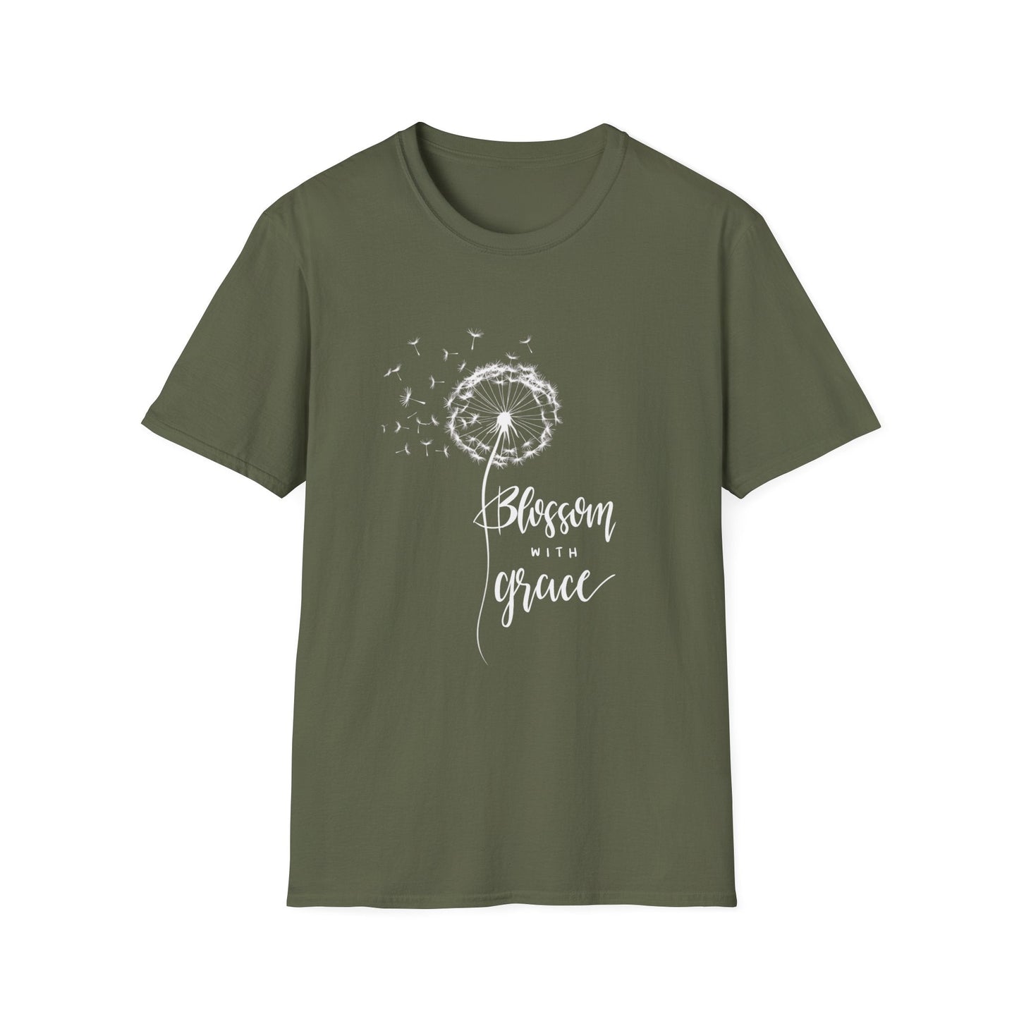 Blossom with Grace Dandelion  – T-shirt