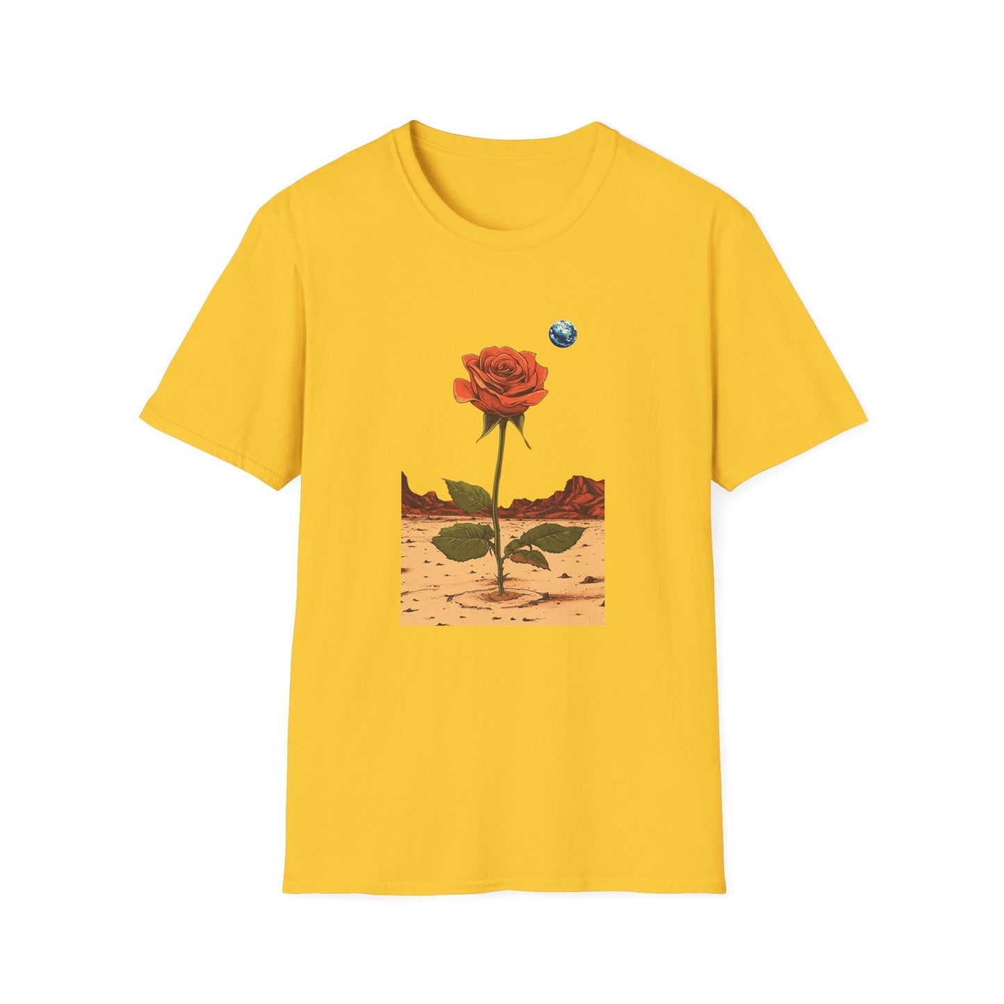 Solo Rose Earth in the Sky – Terraforming of Mars – T-shirt