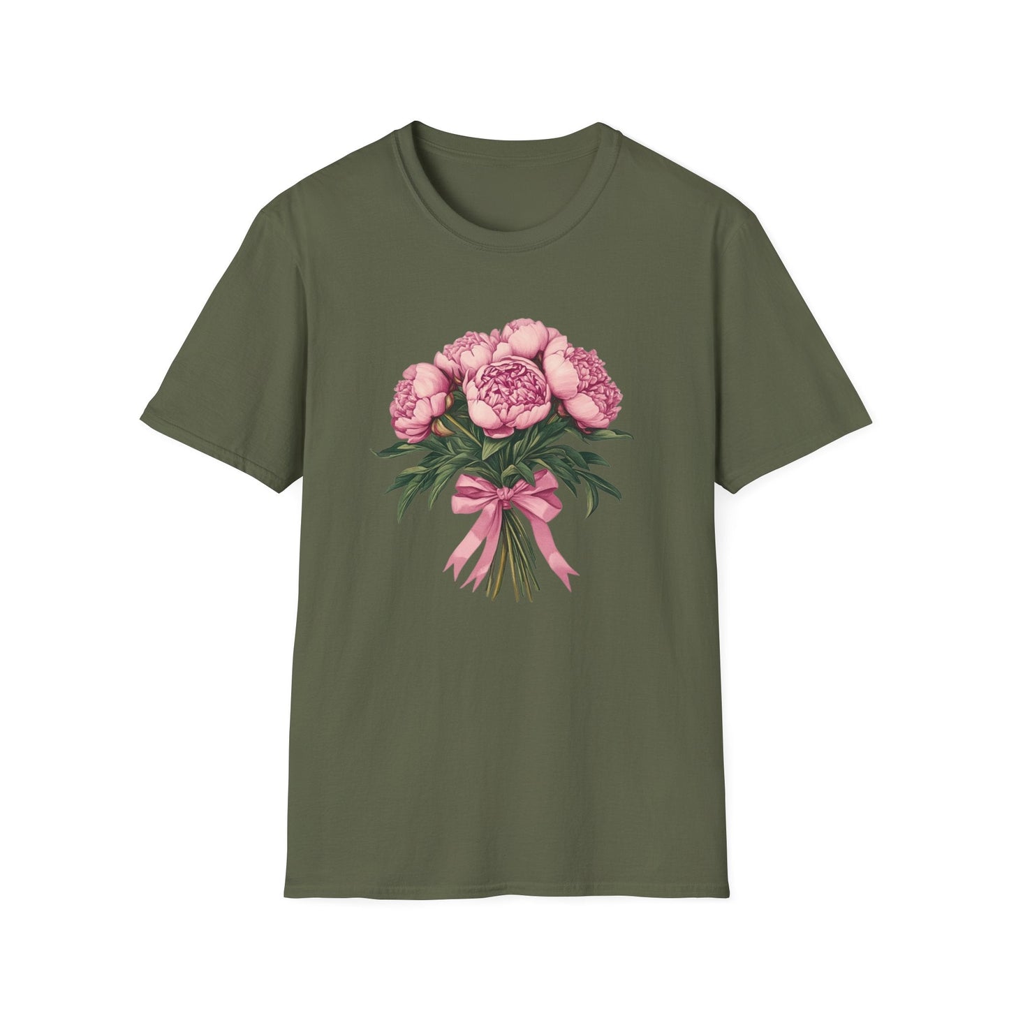 Pink Flower Bouquet – T-shirt