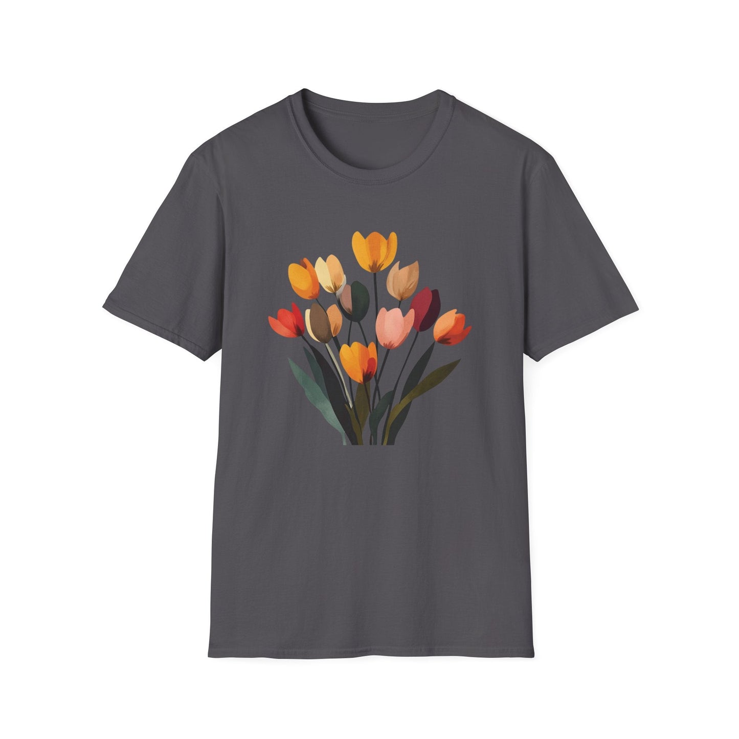 Colorful Tulip Flowers – T-shirt