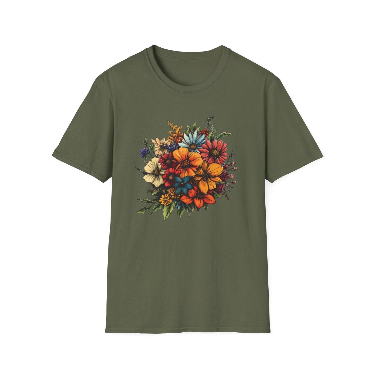 Different Flowers – T-shirt