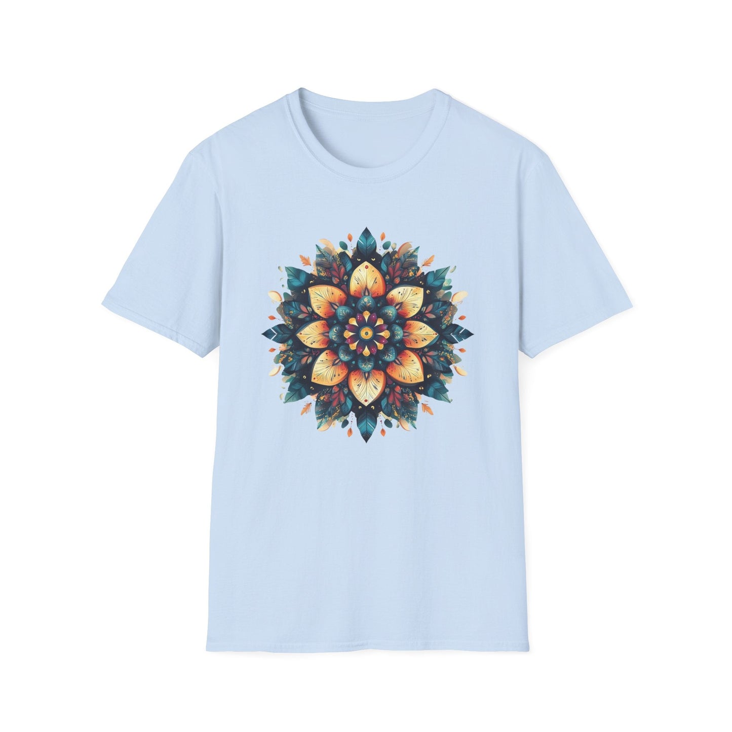 Mandala Flowers  – T-shirt