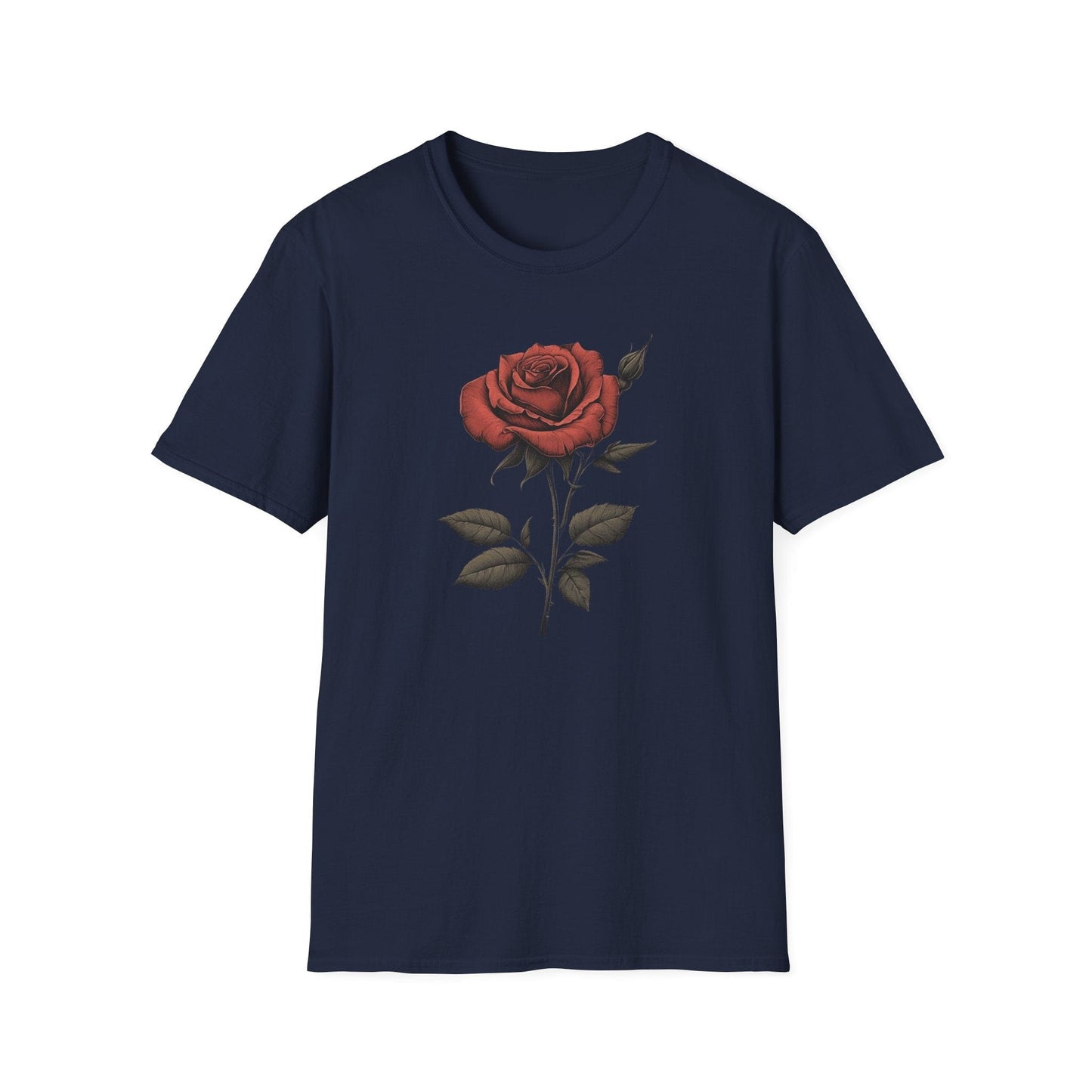 Mysterious Red Rose  – T-shirt