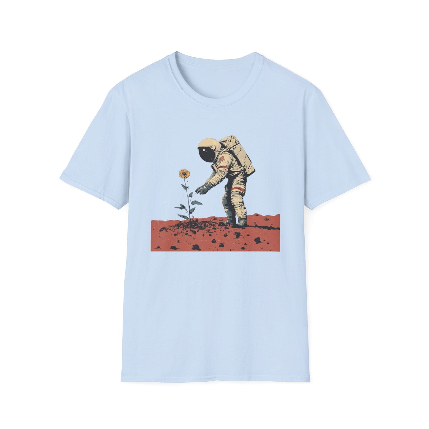 Daisy and Astronaut – Terraforming of Mars  – T-shirt