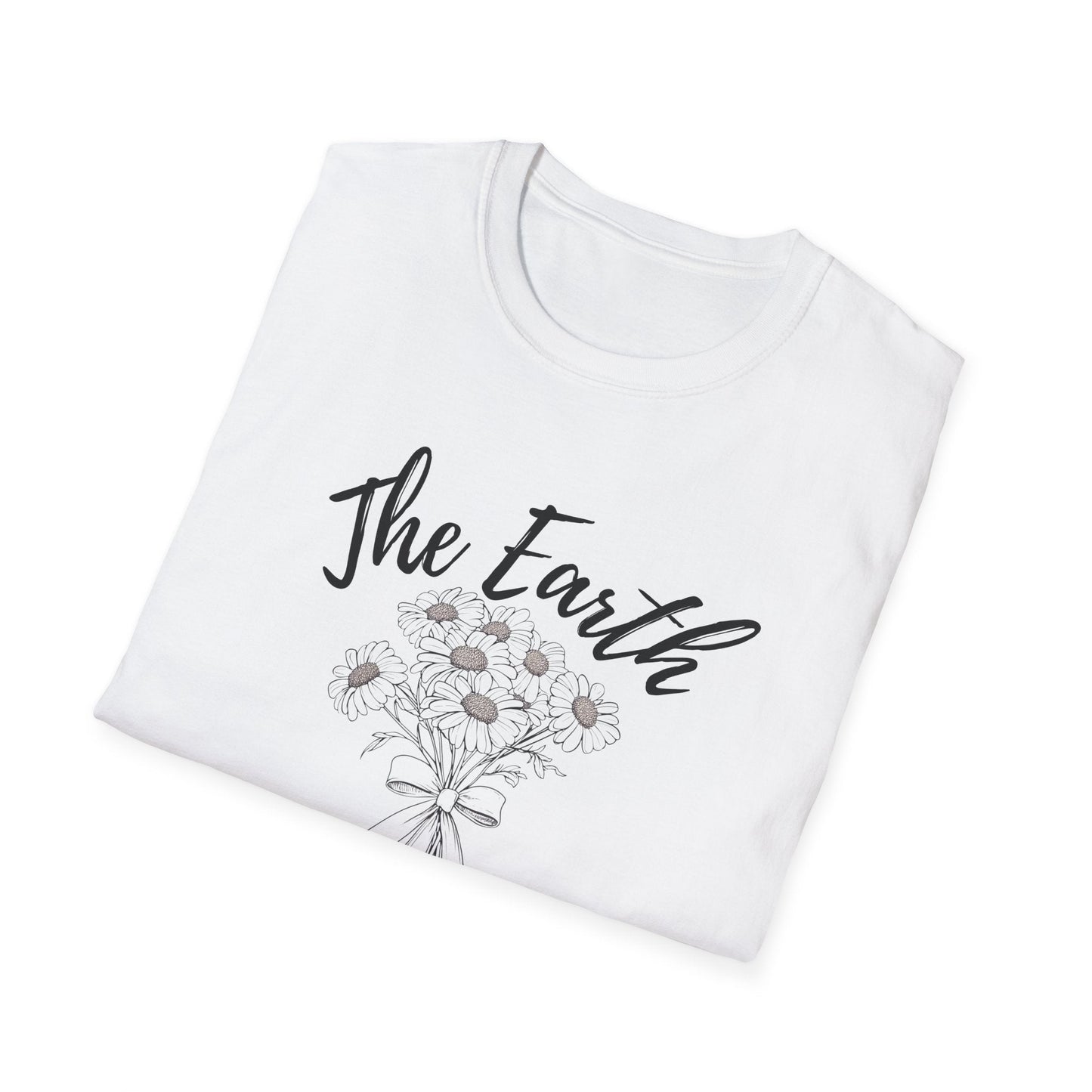 The Earth Laughs in Flowers  – Black – T-shirt