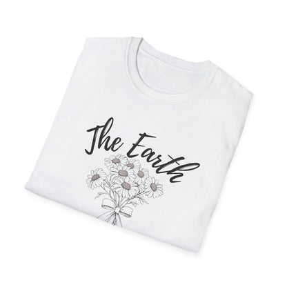 The Earth Laughs in Flowers  – Black – T-shirt