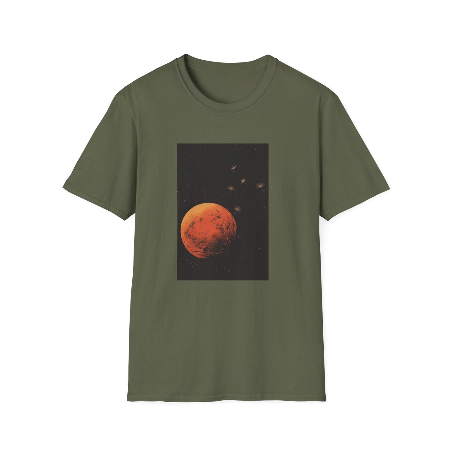 Dandelion Pappi Escaping – Terraforming of Mars  – T-shirt