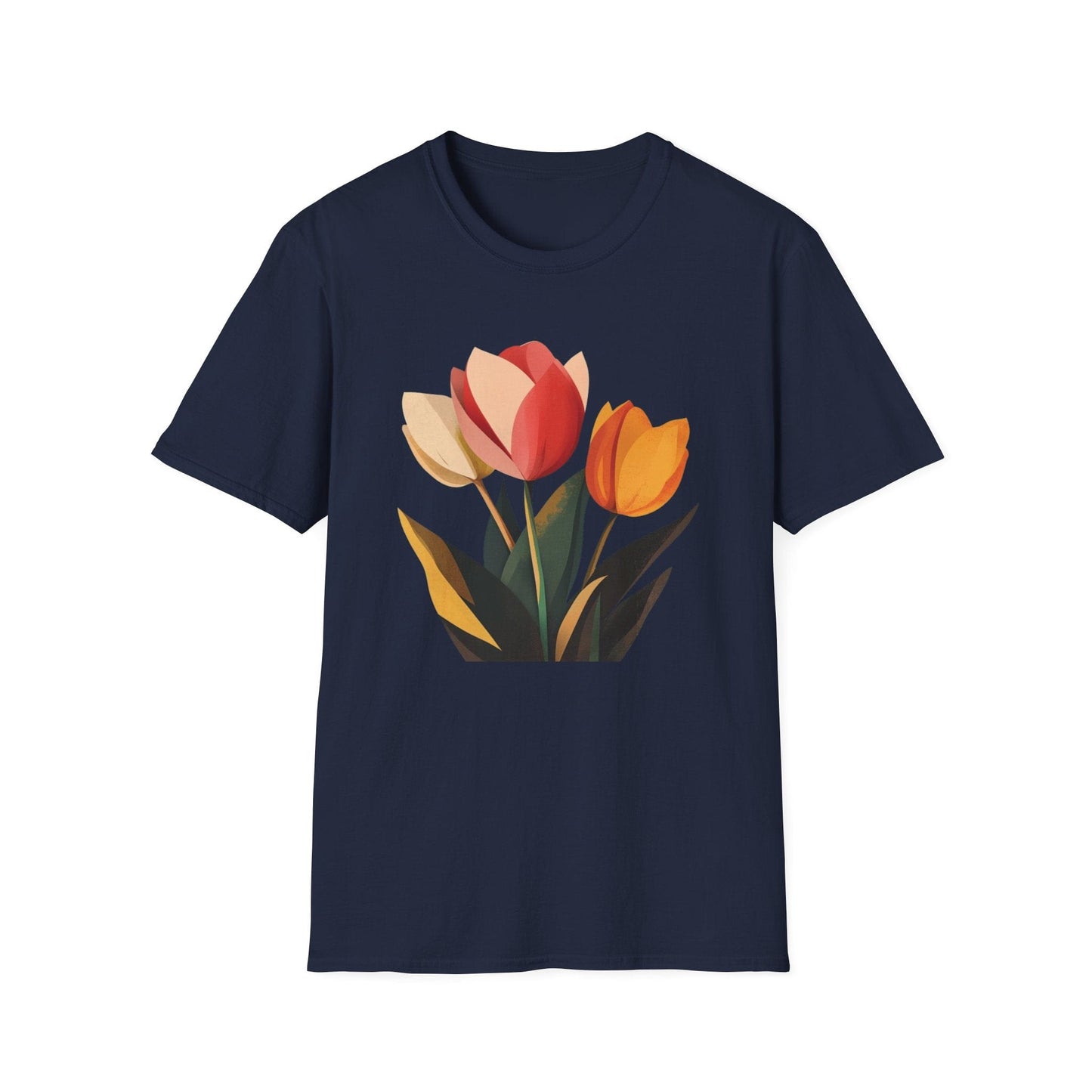 Multi Color Flowers  – T-shirt