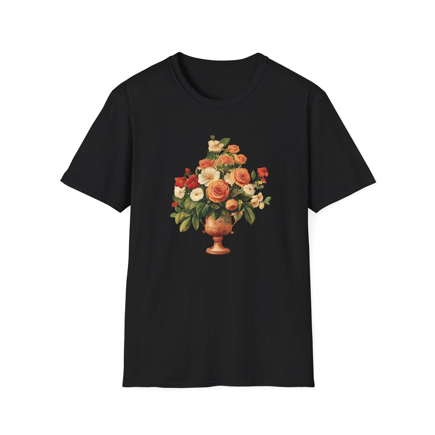 Vintage Vase of Flowers  – T-shirt