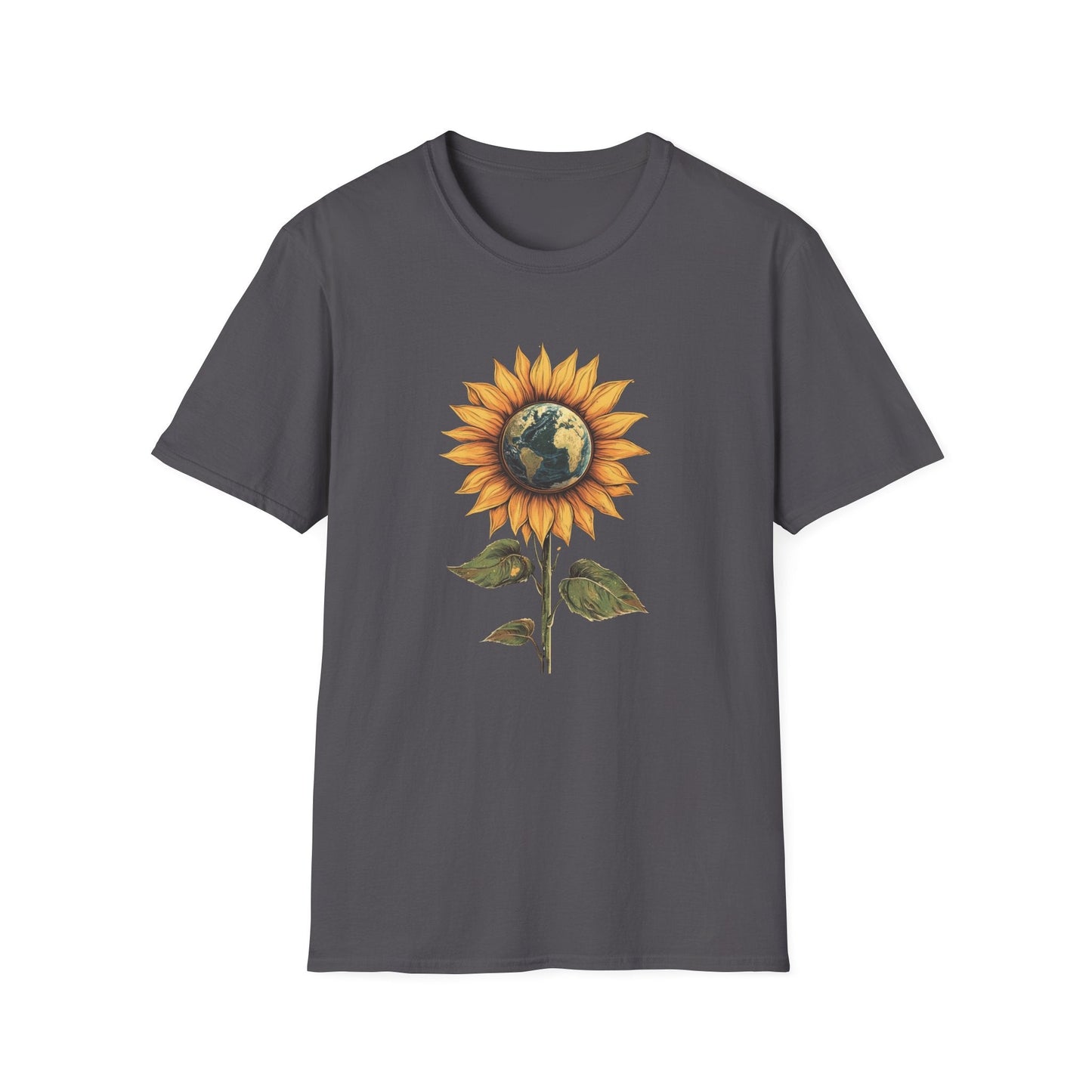 Earth is Better with Sunflowers – T-shirt