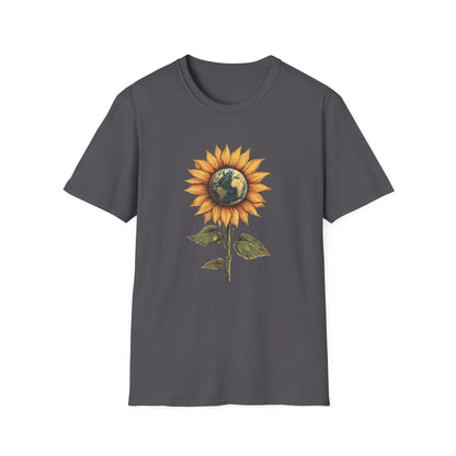 Earth is Better with Sunflowers – T-shirt