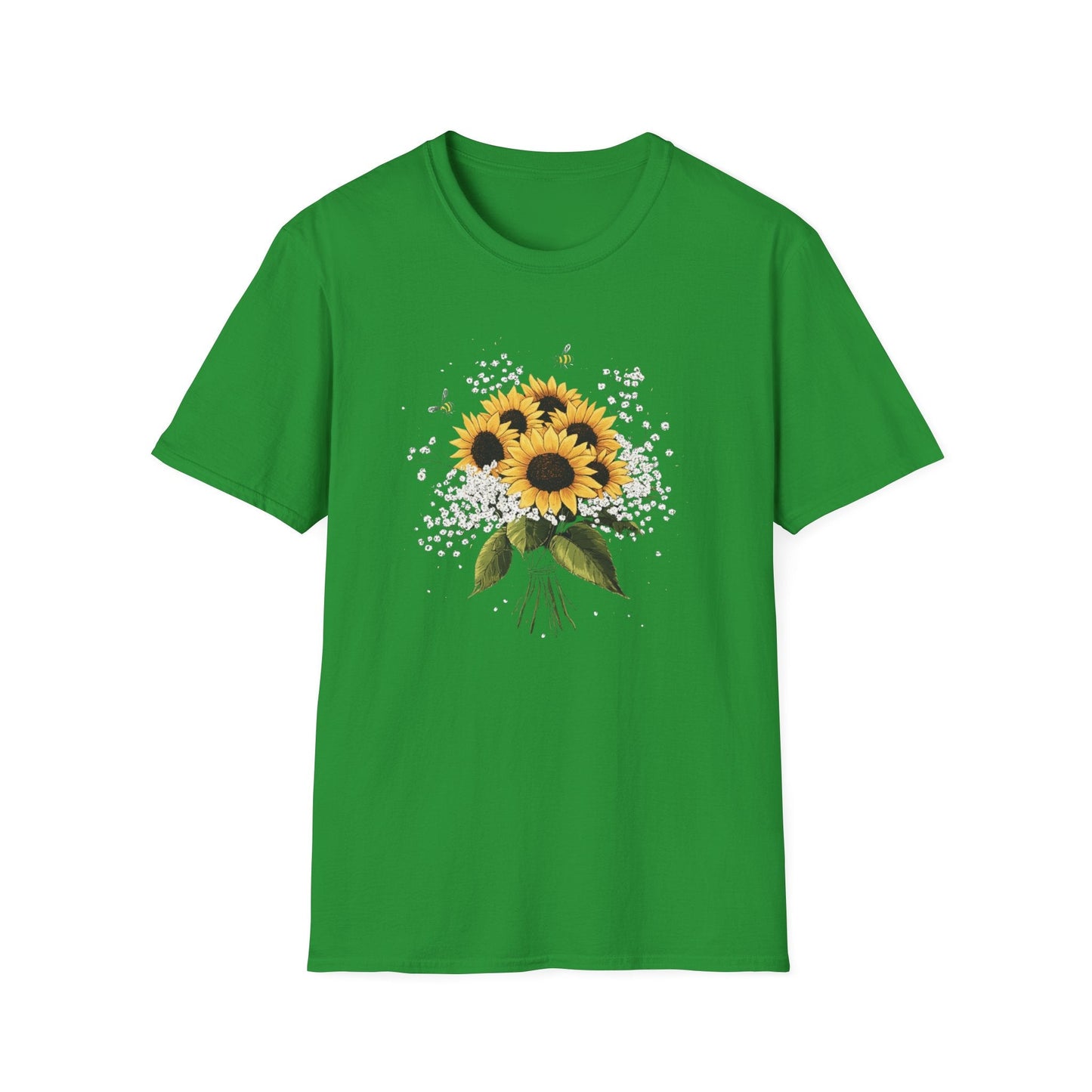 Bees on Sunflowers  – T-shirt