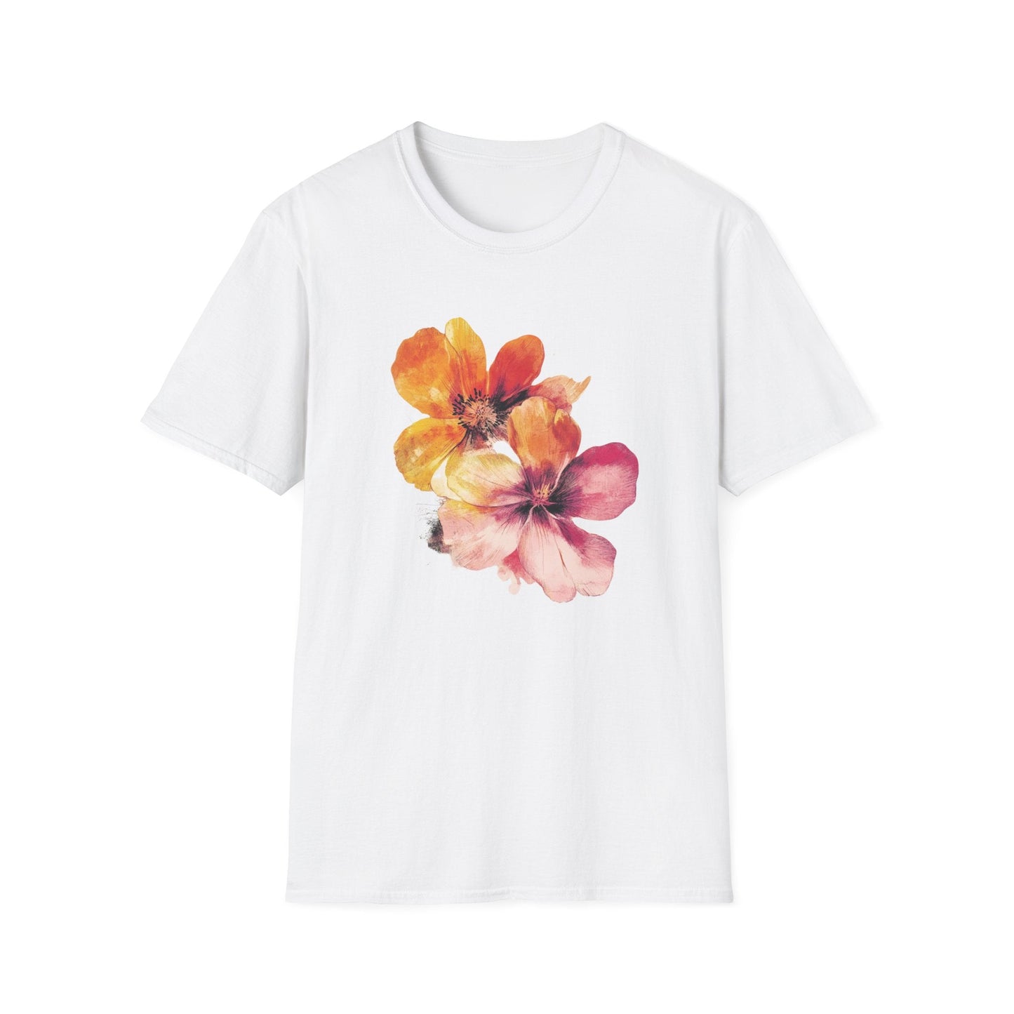 Awakening Water Color Flowers – T-shirt