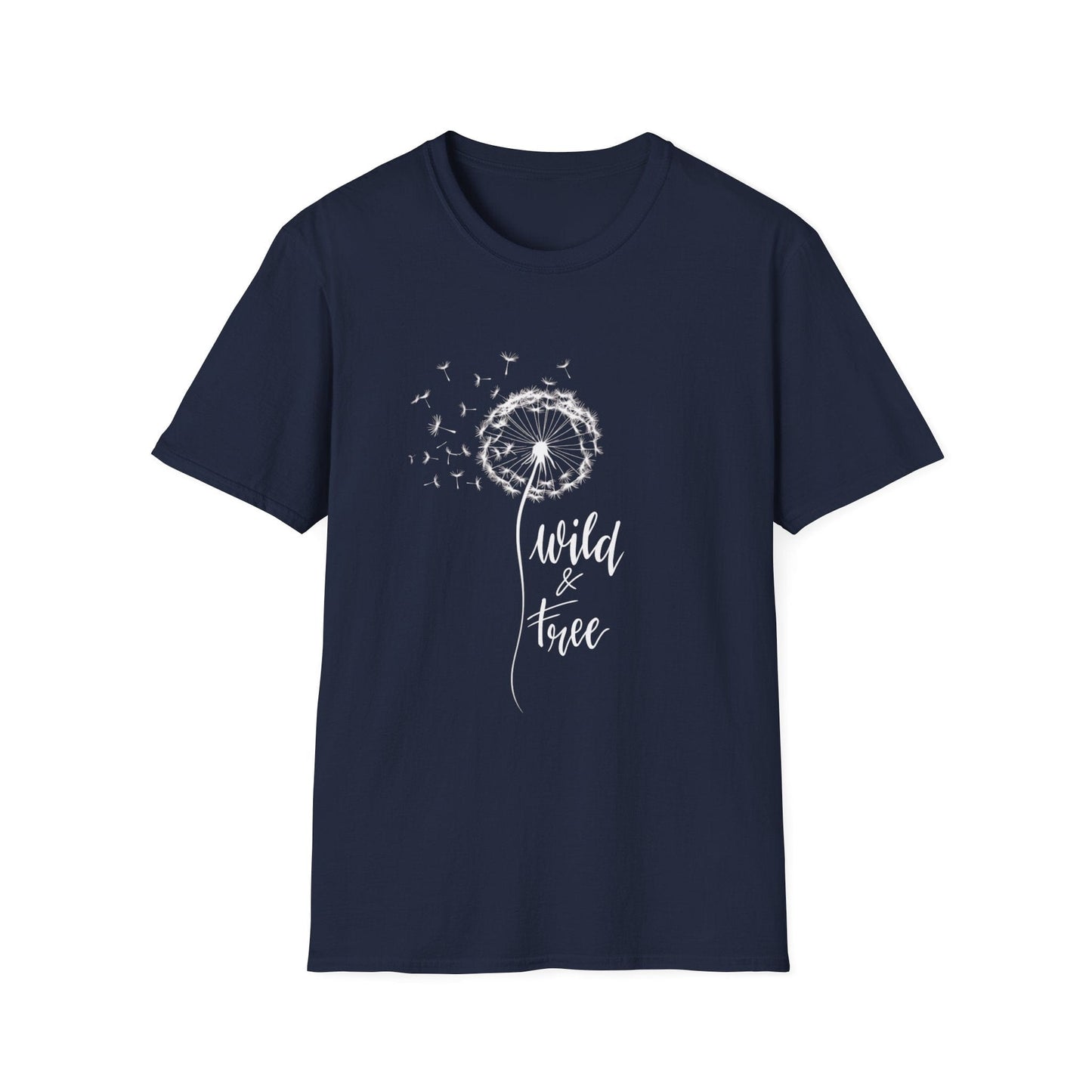 Wild and Free Dandelion  – T-shirt