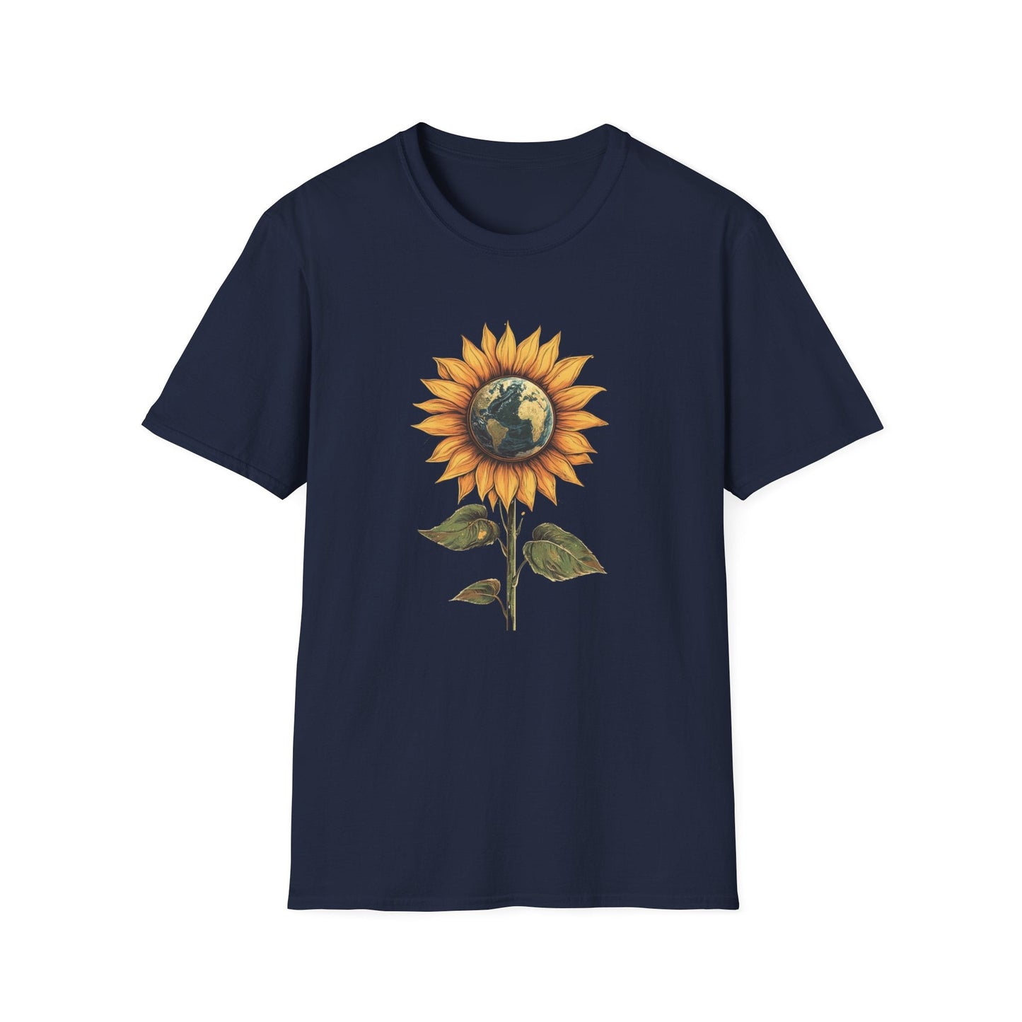 Earth is Better with Sunflowers – T-shirt