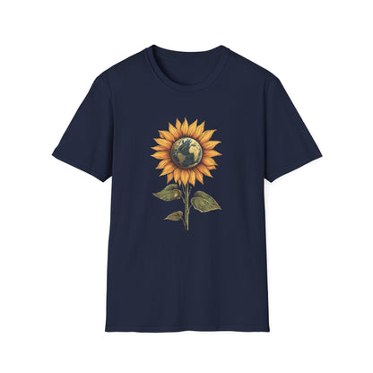 Earth is Better with Sunflowers – T-shirt